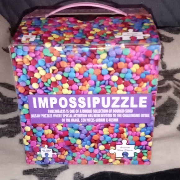 New Puzzle- "The Impossipuzzle"  550Piece) -Double Sided!! - Picture 2 of 9
